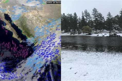 Frente Fr O No Traer M S Nevadas Y Lluvias A Baja California