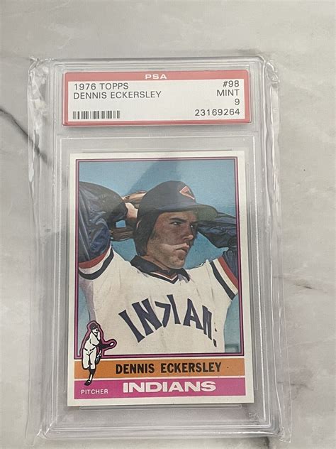 Dennis Eckersley 1976 Topps 98 Base Price Guide Sports Card Investor