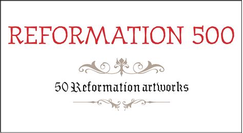 Reformation 500: 50 Reformation artworks - Living Lutheran