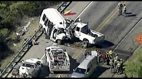 Crews To Investigate Head On Crash That Killed 13 In Texas