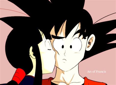 Goku and Chi-Chi by ThePenchill on DeviantArt