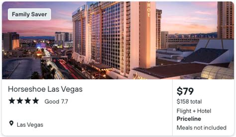 Affordable Las Vegas Vacation Package from $79 | Travelpirates