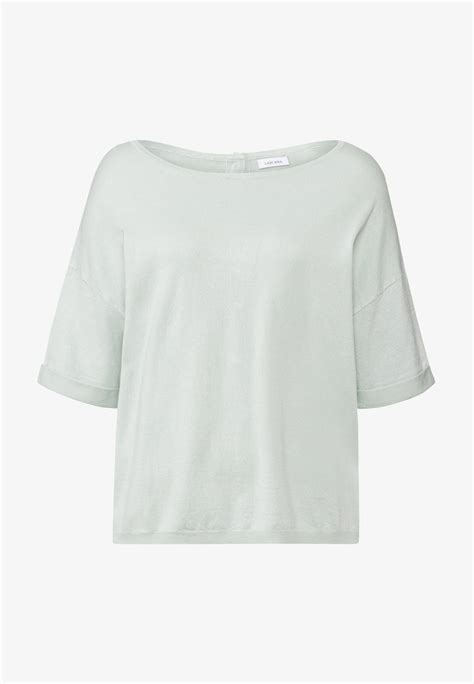 Lascana T Shirt Basic Grün Groen Zalando Nl