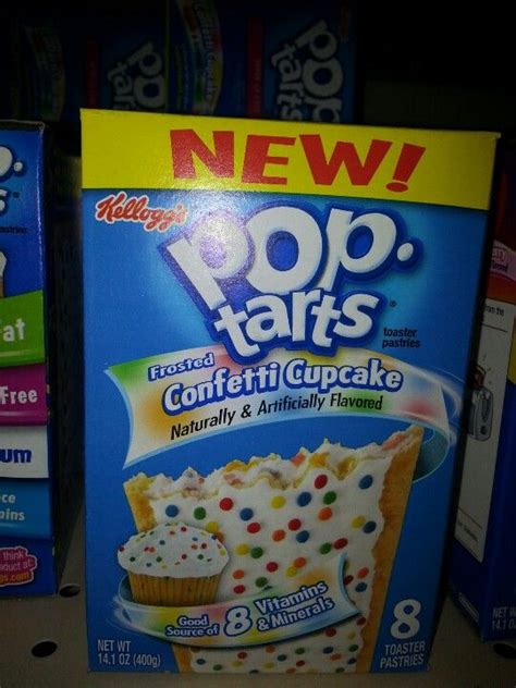 Confetti Cupcake Pop Tarts With Images Pop Tarts Grocery Foods Cupcake Flavors