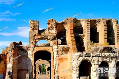 Capua Amphitheater - Capua amphitheatre 04, Stock Photo, Picture And Low Budget Royalty Free ...