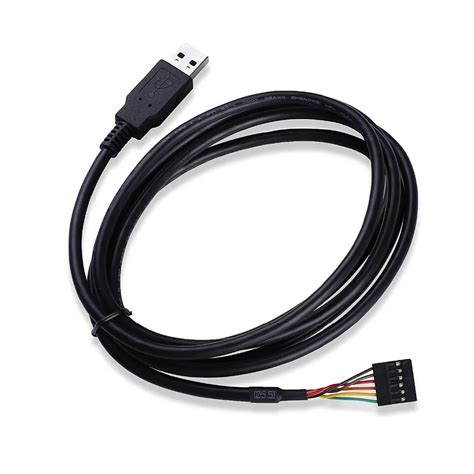 6 Pin Connector Rs232 Cable For Arduino 6 Pin Ftdi Ft Rs232 Usb Otg Cable Adapter Buy 6 Pin