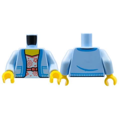 Torses Lego Lego Mini Figurine Torse Femme Veste Ouverte Y La