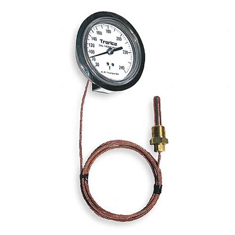 Analog Panel Mount Thermometer Grainger