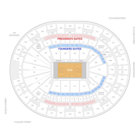 Orlando Magic Floor Seating Chart | Floor Roma