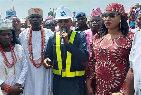 Julius Olushola Excited As Abejide Flags Off Construction Of Alu Igbo