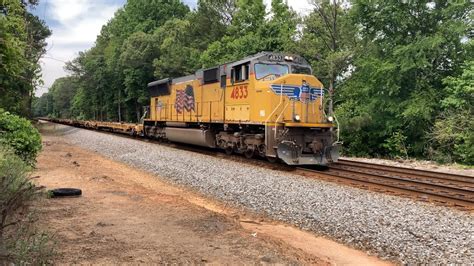 NS Greenville District NS 055 Empty Military Train 5 28 21 Duluth