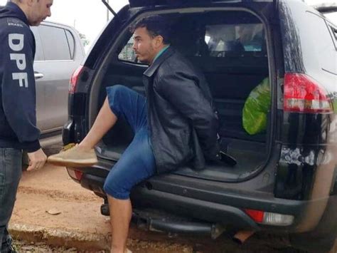 Narcotraficante Brasileiro é Preso Na Fronteira E Expulso Do Paraguai