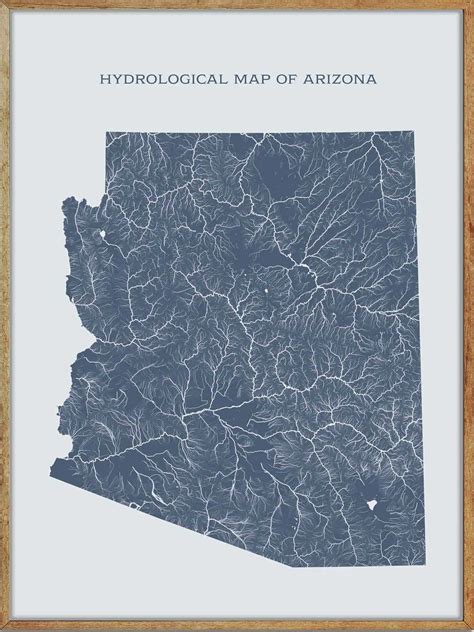 Arizona Lakes and Rivers Map: Astonishing Waterways