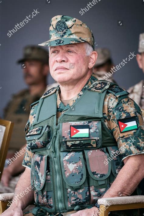 Jordans King Abdullah Ii Attends Tactical Editorial Stock Photo - Stock ...