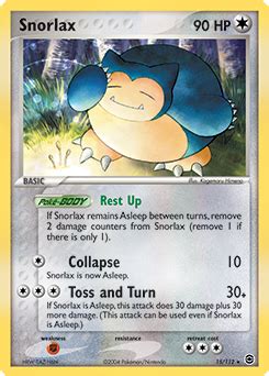 Snorlax Ex Fire Red Leaf Green Tcg Card Database Pokemon