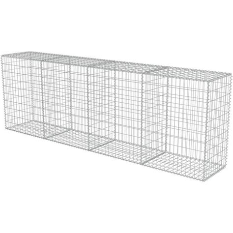 Gabion pour Pierres Gabions Métalliques Déco Jardin Panier de Gabion