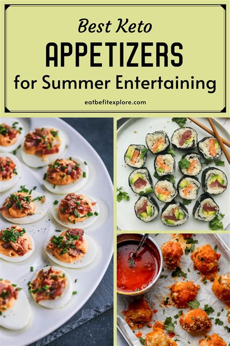 Best Keto Appetizers For Summer Entertaining