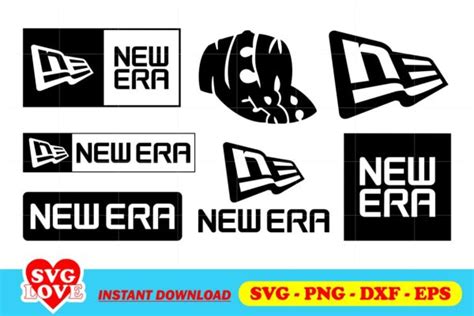 New Era Logo Svg Bundle Gravectory