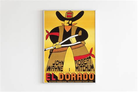 El Dorado POSTER: Alternative Movie Poster Polish School of - Etsy