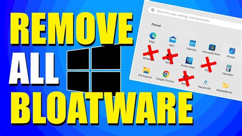 How To Remove All Bloatware Windows 11 Step By Step YouTube