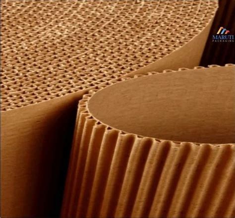 Plain 2 Ply Corrugated Packaging Roll GSM 80 120 GSM At Rs 35 7 Kg