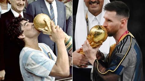 'Would've liked Maradona to hand me the WC trophy': Messi on his ...