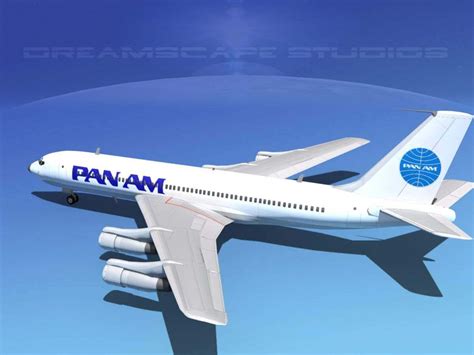 Boeing 707 Pan Am - 3D Model by Dreamscape Studios