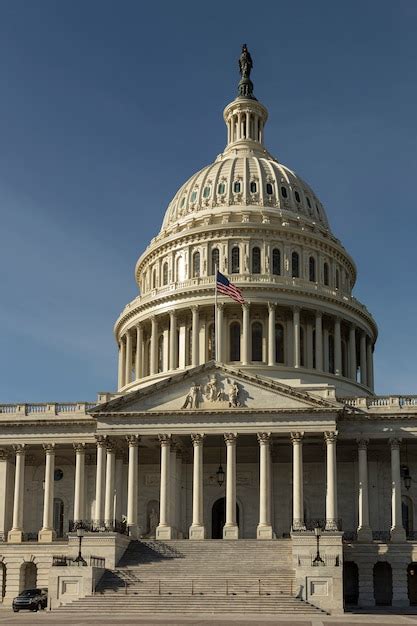 Premium Photo | Capitol Hill, American Congress Building in the ...