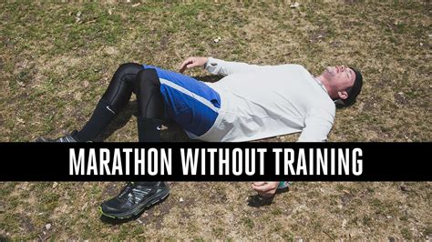 What Happens If You Run A Marathon Without Training Marathoners