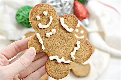 Keto Gingerbread Cookies Recipe Easy Holiday Keto Cookies