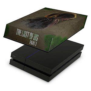 KIT PS4 Fat Skin E Capa Anti Poeira The Last Of Us Part 1 I Pop