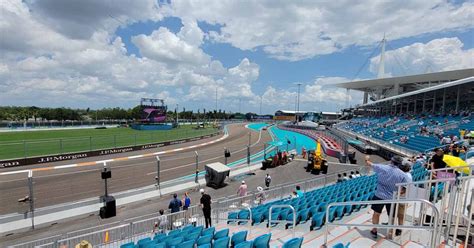 Miami F1 Turn 18 Grandstand View And Seat Guide Seating Chart