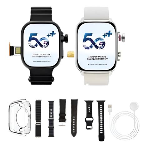 Smartwatch Com Chip E Wifi - Smartwatch Ultra 3 Ai 5G 2/16GB Amoled Com Chip Android Camera Wifi ...