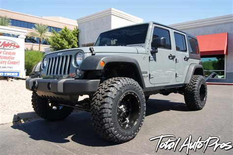 2015 Jeep Wrangler Jk Sport In Anvil 3 5” Aev Dual Sport Sc Suspension System 18x12 Fuel