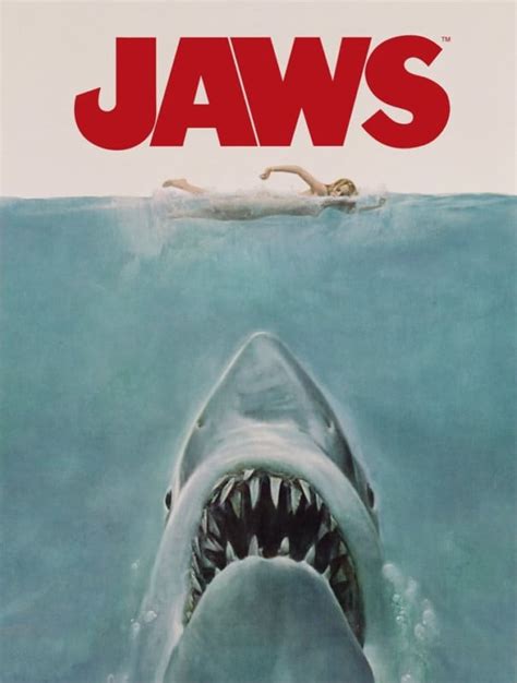 Photographer S Shark Photo Recreates Iconic Jaws Movie Poster