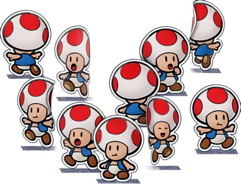 Paper Toad - Super Mario Wiki, the Mario encyclopedia