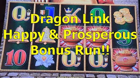 Dragon Link Happy And Prosperous Bonus Run Youtube