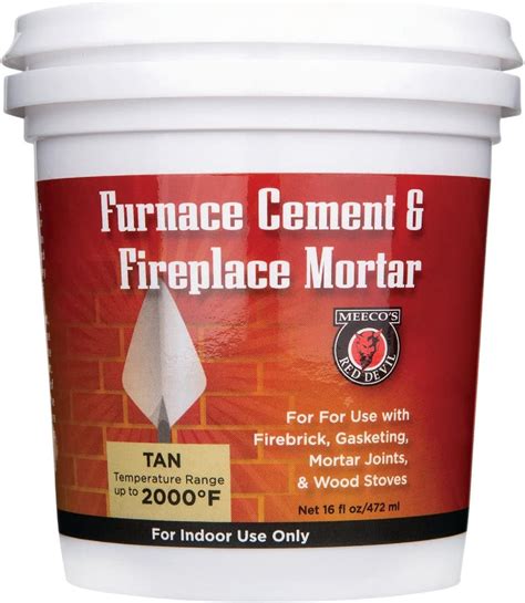 Meeco S Red Devil Furnace Cement And Fireplace Mortar Appliance