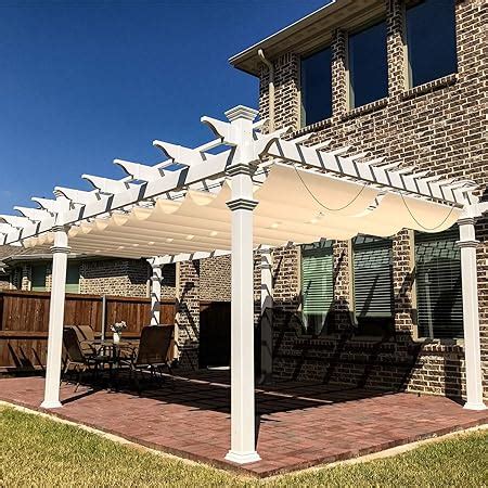 Amazon TANG Outdoor Retractable Pergola Replacement Shade Cover