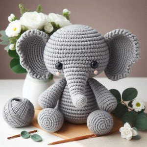 Crochet Elephant Amigurumi Idea And Patterns Wool Pattern