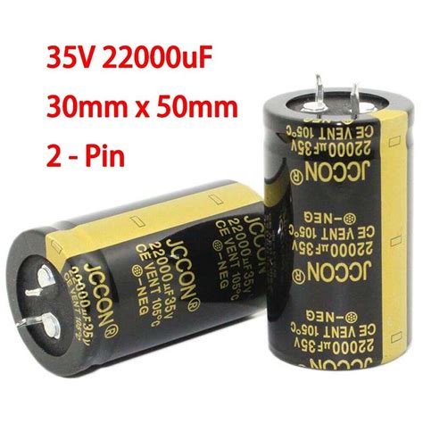 Uf V C X Mm Snap In Electrolytic Capacitor V Uf