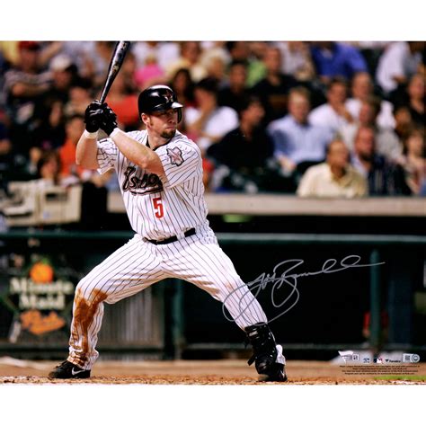 Jeff Bagwell Houston Astros Autographed 16 X 20 Hitting Photograph