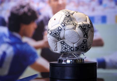 Maradona Hand Of God Ball Fetches 2m At Auction