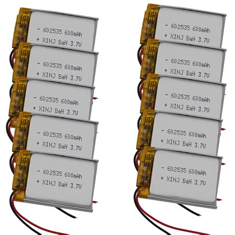 Pcs V Mah Polymer Li Lithium Lipo Battery Mm Thick