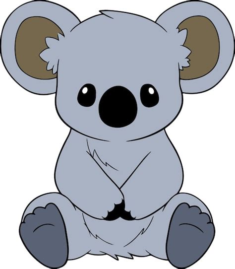 Koala Mignon Dessin Anim Koala Clipart Illustration Vectorielle