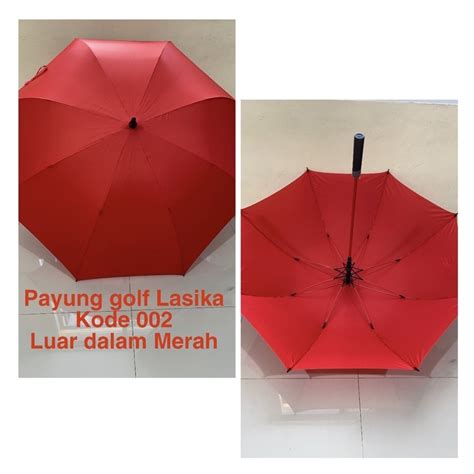 Jual Lasika Payung Golf Automatis Susun Rangka Fiber Warna Bahan