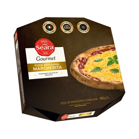 Pizza Seara Gourmet Margherita 450g Supermercados Pague Menos