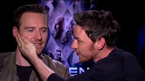 James Mcavoy And Michael Fassbender For Once In My Life Youtube