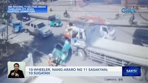 Wheeler Nang Araro Ng Sasakyan Sugatan Saksi Video