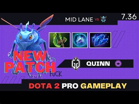 New Patch Quinn Puck Mid Epic Vs Spirit Breaker Dota Pro